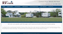 Desktop Screenshot of 4windsrvpark.com